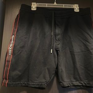 Alexander McQueen men’s black shorts